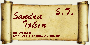 Sandra Tokin vizit kartica